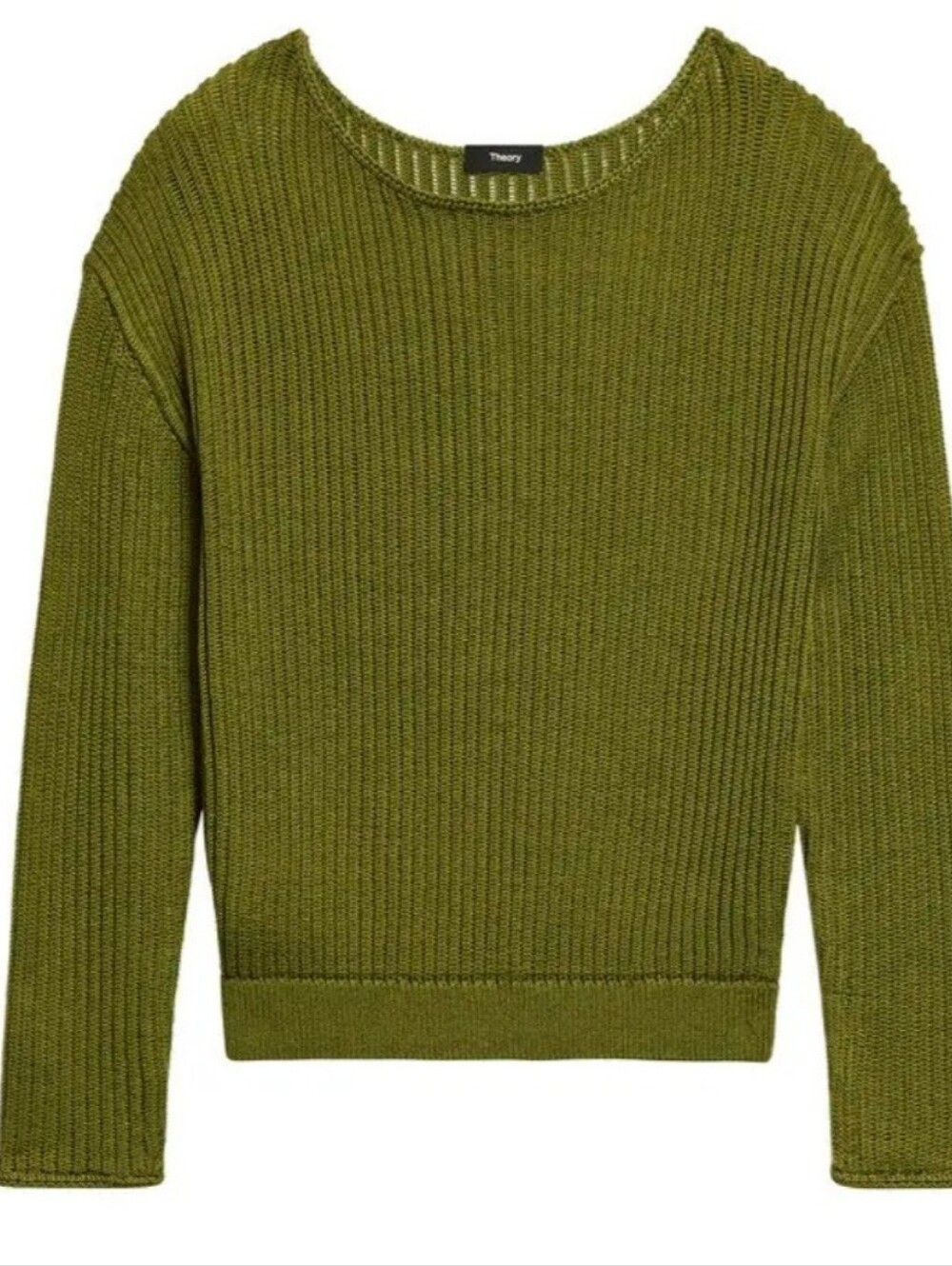 NWT Theory Easy Open Neck Pullover Sweater. Sizes M, L - Picture 4 of 13